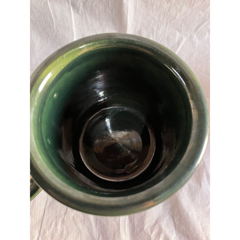 Beautiful Hand Turned Crock Set Signed - Picture 13 of 16